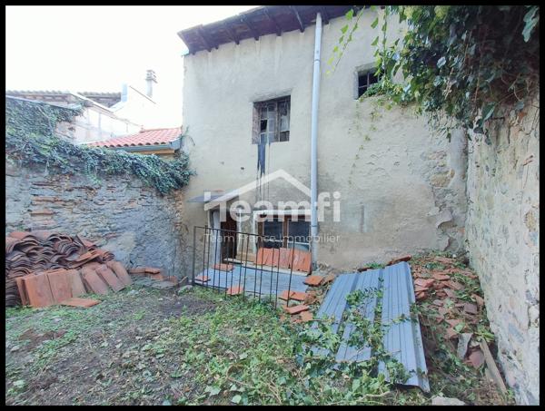 Maison mitoyenne 2 côtés à vendre, 4 pièces - Thiers 63300