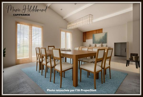MAISON 104m² de PLAIN-PIED – 3 CHAMBRES – GARAGE – JARDIN + de 2900m²