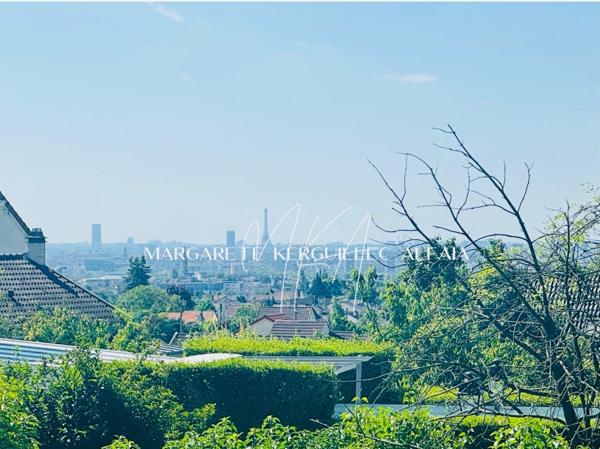 Terrain à construire sur les Coteaux avec vue sur la Tour Eiffel