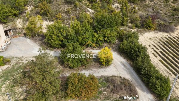 Mallemoisson (04510) EXCLUSIVITÉ ! Terrain constructible de 1380 m2 à Mallemoisson (04) DIVISIBLE 2 constructions POSSIBLES