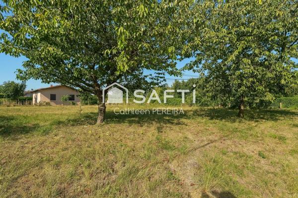 Terrain constructible avec grange