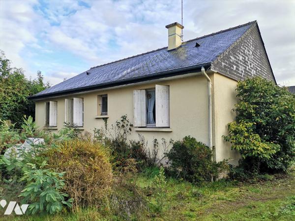 IFFENDIC - Maison de plain-pied, 80 m² hab., 3 chambres.