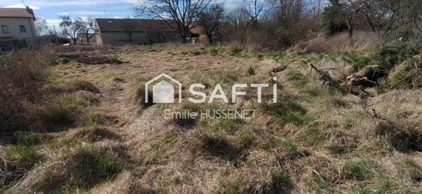 Terrain à bâtir 1131m²