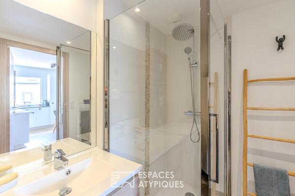 Appartement 2 pièces contemporain avec terrasse dinatoire plein coeur du Pouliguen
