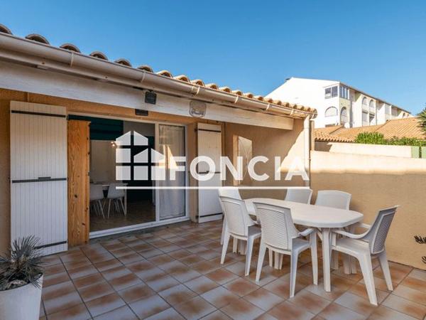 À vendre Maison 2 pièces 26.44 m² - St Pierre La Mer 11560