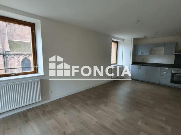 Location Appartement 3 pièces 74.21 m² - 138 RUE DE LA REPUBLIQUE Guebwiller 68500
