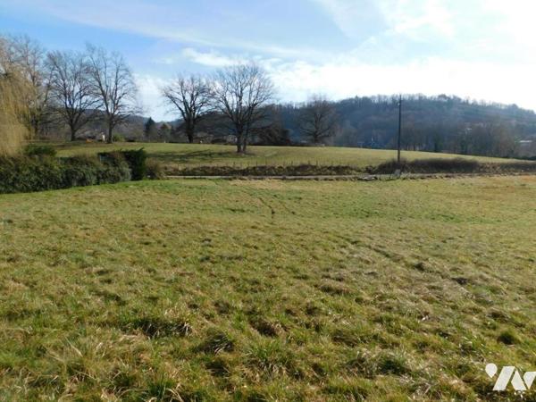 Terrain viabilisé 656 m² - Vue dégagée