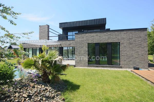 Templeuve-en-Pévèle – Maison cubique récente de 175 m² – Semi plain pied – Prestations haut de gamme