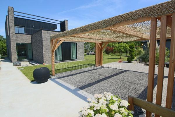 Templeuve-en-Pévèle – Maison cubique récente de 175 m² – Semi plain pied – Prestations haut de gamme