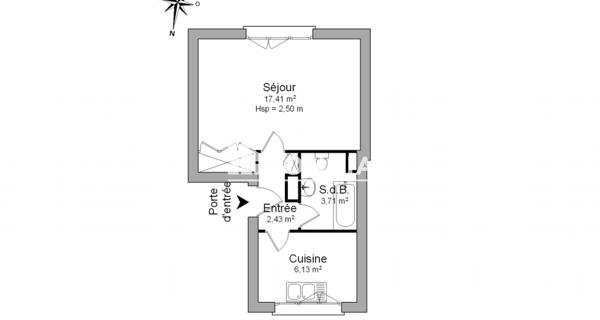 Location Studio 29.68 m² - Triel-sur-seine 78510