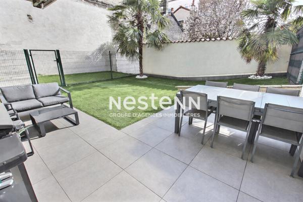 Secteur Centre-Ville: copro récente :REZ JARDIN -STATIONNEMENT-GARAGE- PRESTATIONS QUALITES