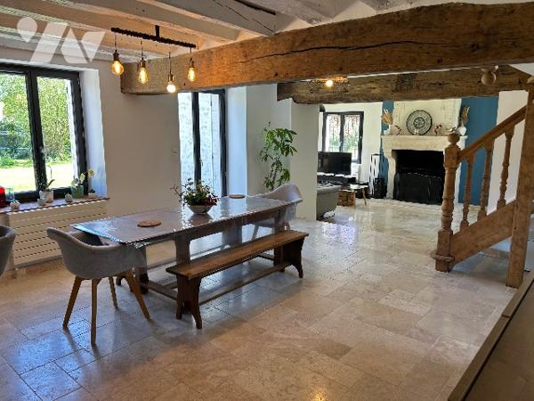 Magnifique longère de 5 pièces de 134 m² sur 1 618 m²