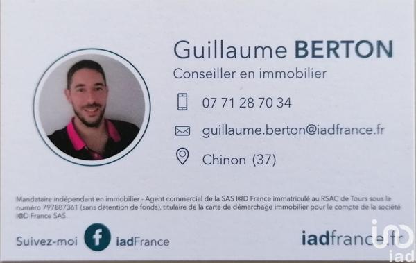 Boulangerie à vendre 150 m² Chinon