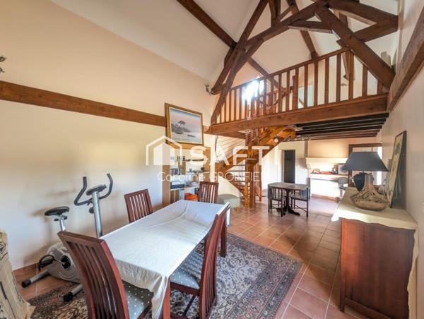Maison familiale 152m² + Gîte 66m² proche commodités