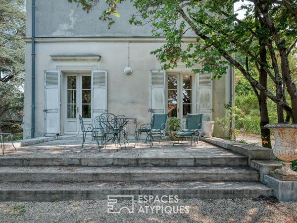 Maison de maître avec jardin d’exception en centre-ville