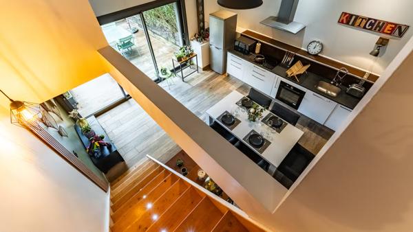 Loft avec jardin à Dijon 3 pièces de 74 m2