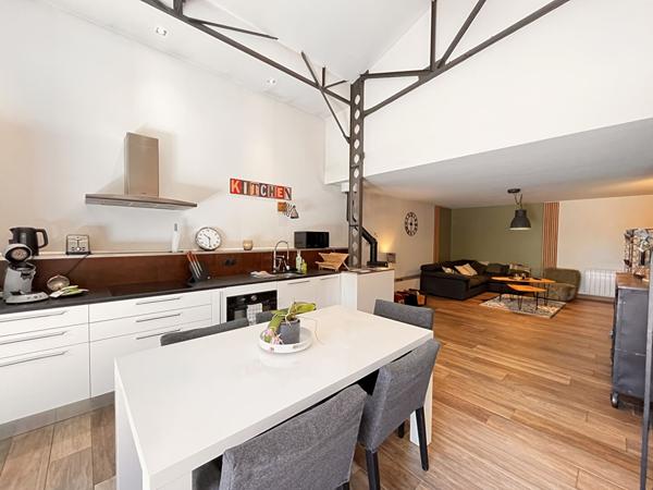 Loft avec jardin à Dijon 3 pièces de 74 m2