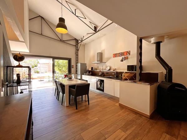 Loft avec jardin à Dijon 3 pièces de 74 m2
