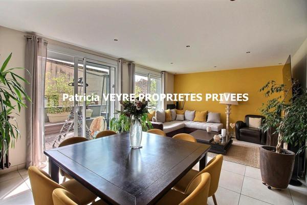 Saint-Étienne 42000 secteur CHATEAUCREUX Appartement T4 de 120 m² 3 chambres terrasse garage et cave