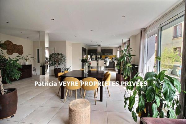 Saint-Étienne 42000 secteur CHATEAUCREUX Appartement T4 de 120 m² 3 chambres terrasse garage et cave