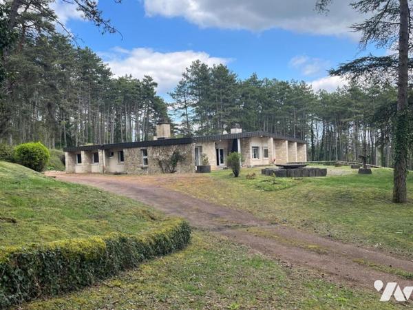 propriété NORD DIJON  de 14 pièces sur parc boisé de  5,4 HA