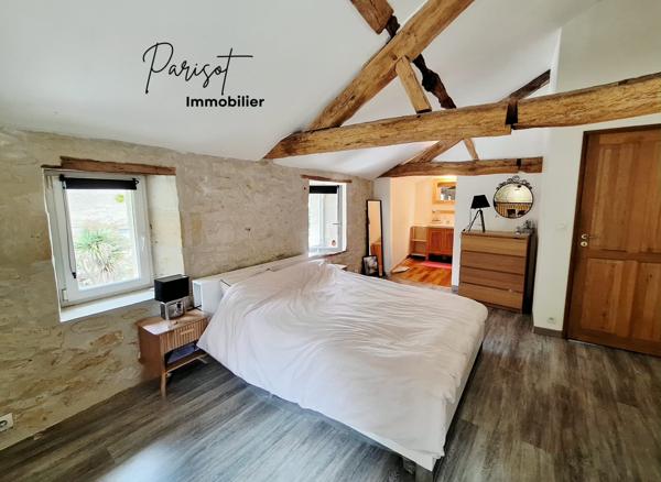 MAISON EN PIERRE ENTIEREMENT RENOVEE DE 150 M² AVEC TERRAIN DE 1 200 M² ET ESPACES TROGLODYTES