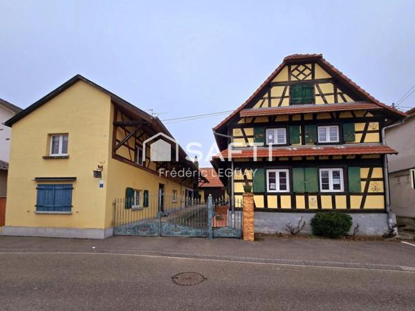 Bel ensemble immobilier type corps de ferme