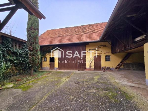 Bel ensemble immobilier type corps de ferme