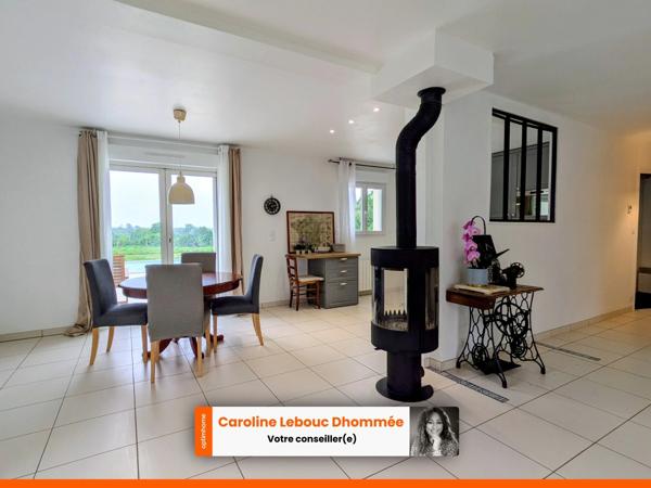 Maison contemporaine avec piscine chauffée et 1,8 hectare clos