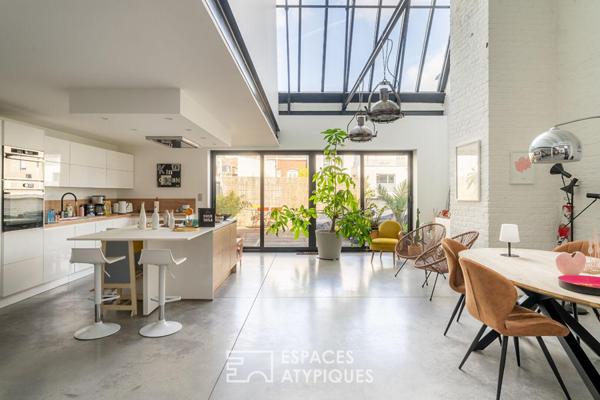 Loft de caractère aux volumes généreux