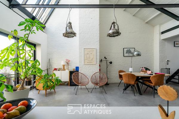 Loft de caractère aux volumes généreux