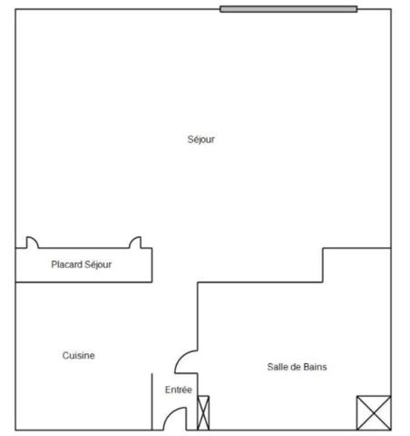 Appartement · Location Dijon (21000) 1 pièce · 20m²