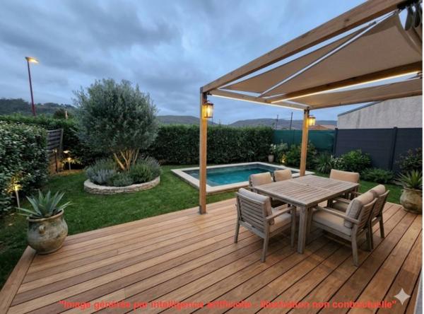 LAVEYRON - VILLA T4 AVEC GARAGE ET JARDIN - 94.74 M2