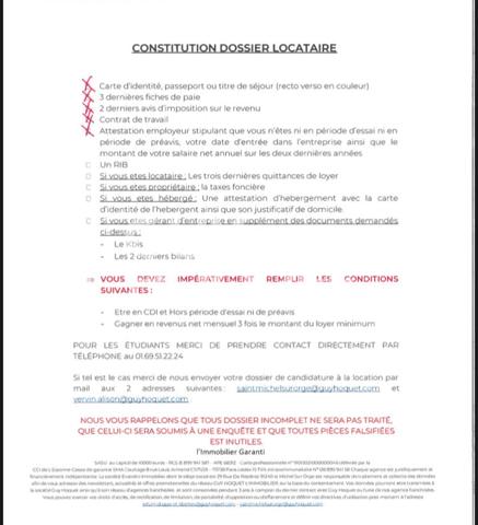 Appartement 1 pièce - Proche Vallée de l'orge