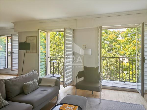 Paris 16e   Passy| Élégant appartement meublé avec balcons