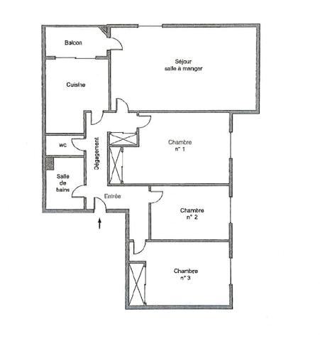 Appartement à vendre 4 pièces 82 m² Colomiers