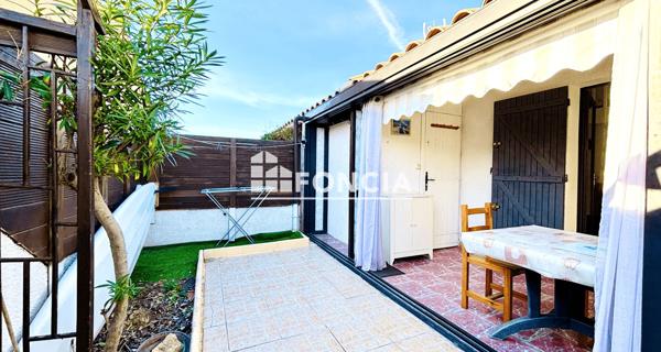 À vendre Maison 3 pièces 47 m² - Gruissan 11430