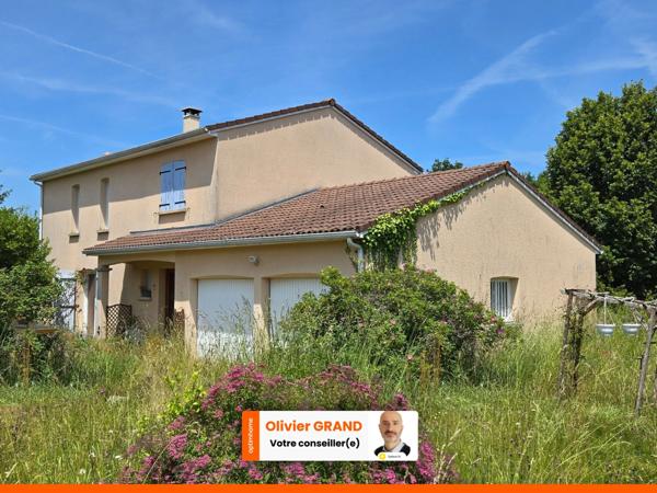 MAISON 5P + GARAGE + GRAND JARDIN - ENVIRONNEMENT CAMPAGNE