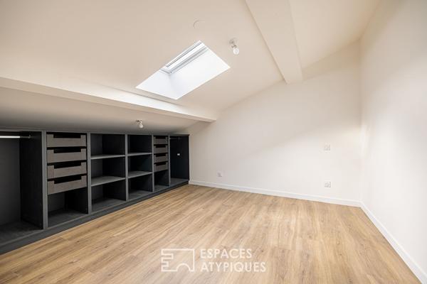 Appartement T2 rénové en dernier étage