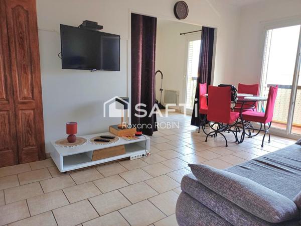 Argelès-sur-Mer : beau T3 rénové, balcon, cave, idéalement situé !