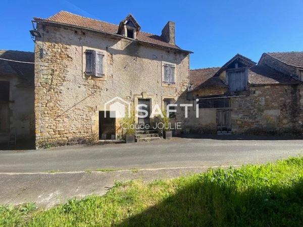 Ste CROIX - Maison 158 m² à restaurer avec hangar 48 m²