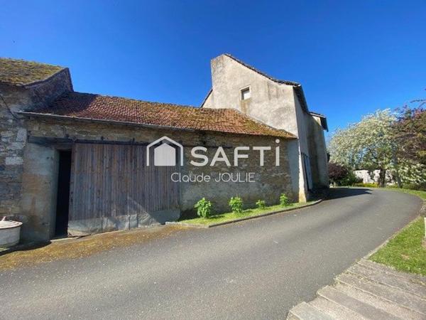 Ste CROIX - Maison 158 m² à restaurer avec hangar 48 m²