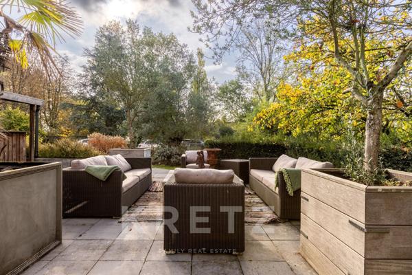 Demeure anglo-normande au coeur d'un parc arboré