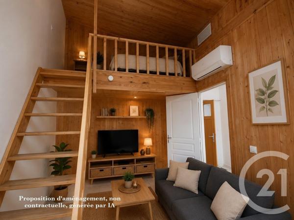 Appartement à vendre  2 pièces - 22,51 m 2   TALENCE  - 33