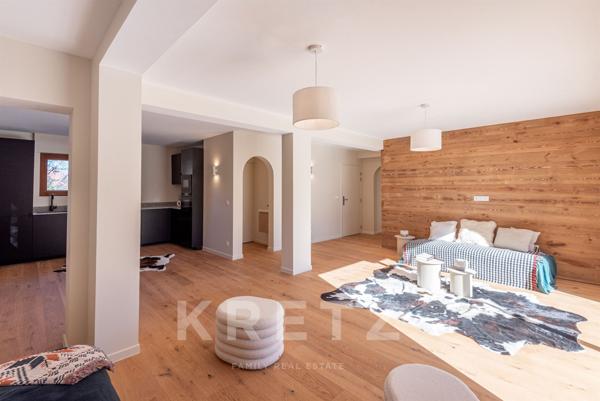 Conbloux. Appartement de 109 m² en rez-de-jardin