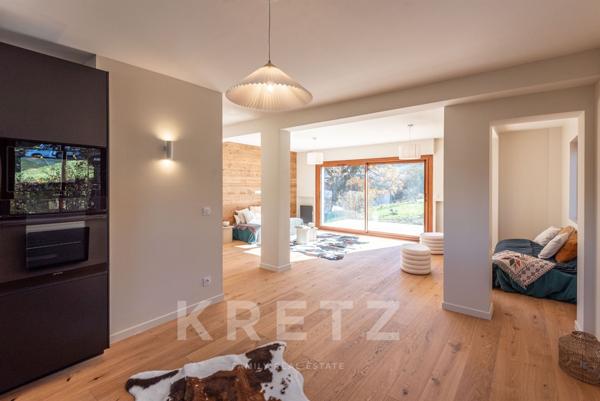 Conbloux. Appartement de 109 m² en rez-de-jardin