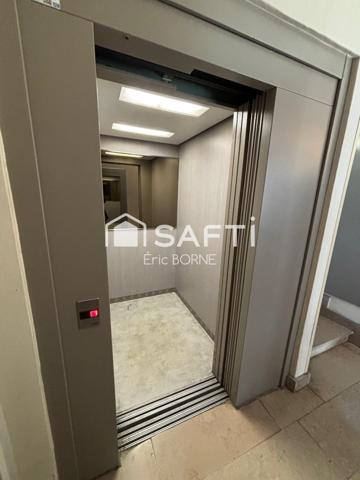 Superbe appartement T2 ,en coeur de ville - ascenseur , parking privatif