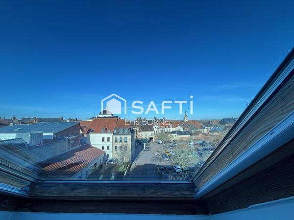 Superbe appartement T2 ,en coeur de ville - ascenseur , parking privatif