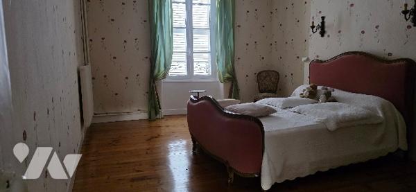 Hyper centre : maison de ville - 2 niveaux 5 pp 105 m² hab caves jardin - surface cadastrale 192m2