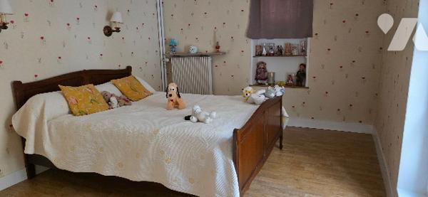 Hyper centre : maison de ville - 2 niveaux 5 pp 105 m² hab caves jardin - surface cadastrale 192m2